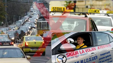 Mașinile școlilor de șoferi sunt interzise pe străzile din Iași. Amenzile sunt usturătoare Este o măsură abuzivă și discriminatorie venită peste noapte fără o consultare prealabilă - FOTO