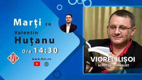 LIVE VIDEO - Top Cultural Scriitorul și jurnalistul Viorel Ilișoi într-un dialog savuros despre literatură cultura și presa vremurilor noastre la BZI LIVE