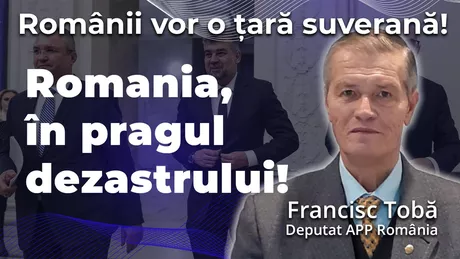 LIVE VIDEO - Deputatul Francisc Tobă prim vicepreşedinte interimar APP România discută la BZI LIVE despre subiectele momentului