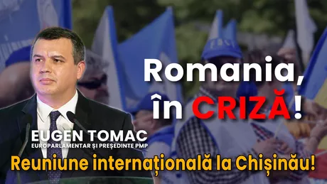 LIVE VIDEO - Europarlamentarul Eugen Tomac liderul PMP România într-un nou dialog special la BZI LIVE