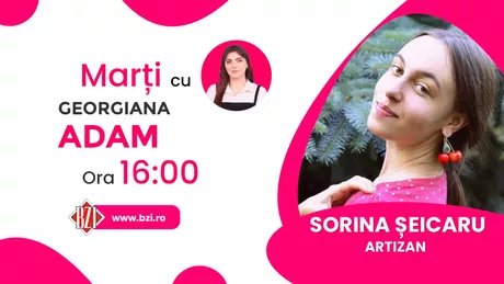 LIVE VIDEO - Sorina Șeicaru artizan povestește pentru BZI LIVE despre arta croșetatului
