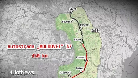 Autostrada Moldovei A7 Constructor din Turcia desemnat câștigător pentru ultimul tronson PNRR rămas necontractat