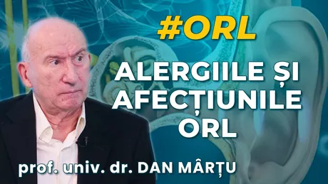 LIVE VIDEO - Prof. Univ. Dr. Dan Mârțu medic primar ORL discută în emisiunea BZI LIVE discută despre legătura dintre alergii și afectiunile din sfera ORL - FOTO
