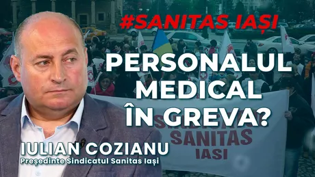 LIVE VIDEO - Iulian Cozianu președintele Sanitas Iași discută în emisiunea BZI LIVE despre planurile cadrelor medicale de a intra în grevă
