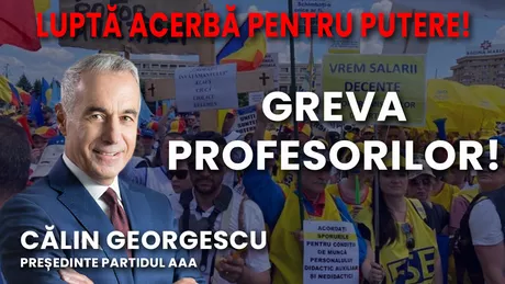LIVE VIDEO - Călin Georgescu preşedintele partidului AAA dialog de senzație la BZI LIVE - FOTO