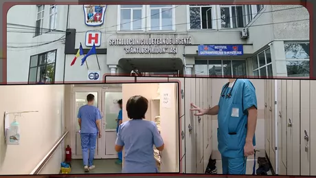 Scene de groază în Iași Doi angajați de la Spitalul Clinic de Urgențe Sf. Spiridon s-au luat la bătaie în vestiar