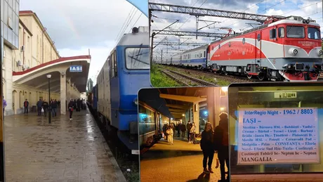 Trenurile Soarelui au plecat din nou spre mare. Iată cât costă o cursă din Iași spre Mangalia - FOTO