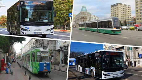 Compania de Transport Public din Iași cheltuie 1 milion de euro pe curățenia din tramvaie și autobuze
