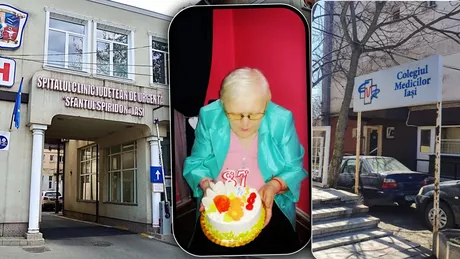 Colegiul Medicilor Iași a hotărât declanșarea procedurii disciplinare împotriva medicilor care i-au acordat asistență medicală Mariei Ciorap Fiica sa susține că a murit cu zile - FOTO