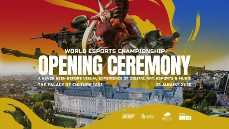 Începe Campionatul Mondial Esports 2023 Spectacol cu 300 drone 3D mapping eroi digitali și after party în parcul Palas