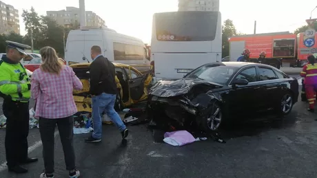 Şoferul care a provocat accidentul rutier din Constanţa soldat cu şapte răniţi a fost arestat. A fugit de la locul accidentului avea permisul suspendat și consumase droguri
