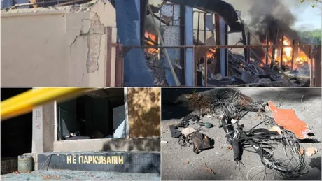 Război în Ucraina. Rusia a atacat cu drone și rachete orașul natal al lui Volodimir Zelenski