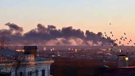 O dronă ucraineană a distrus o staţie de energie electrică în regiunea rusă Kursk. Cinci localităţi şi un spital au rămas fără electricitate