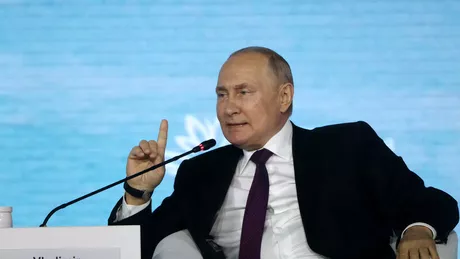 Vladimir Putin critică SUA pentru că au trimis în Ucraina muniții cu dispersie și obuze de uraniu sărăcit