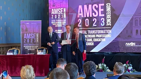 Conferința AMSE 2023 găzduită de Universitatea de Medicină și Farmacie Grigore T. Popa din Iași a început - FOTO
