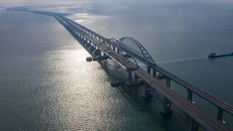 Patru companii locale din Olanda au fost amendate de stat pentru că au ajutat Rusia să construiască Podul Crimeei