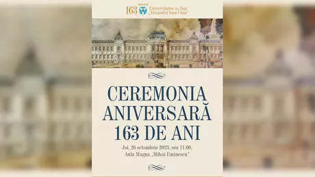 Zilele UAIC Iaşi. Prima universitate a României aniversează 163 de ani