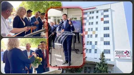 Costel Alexe a confiscat Spitalul de Copii Sfânta Maria Președintele Consiliului Județean din Iași toarnă minciuni pe bandă rulantă - FOTO