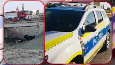 Accident spectaculos în Iași Un tânăr de 20 de ani a plonjat cu mașina în Bahlui dar a scăpat ca prin minune doar cu o contuzie - FOTO