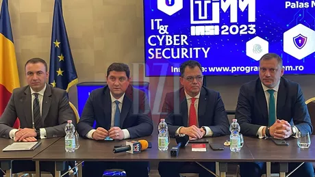 Radu Oprea ministrul Economiei prezent la conferinţa IT  Cyber Security organizată la Iaşi - GALERIE FOTO