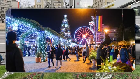 Au început să fie montate decorațiunile de Crăciun la Iași. Primăria nu are bani de ornamente noi - FOTO