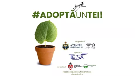 Ateneul Național din Iași organizează a 3-a ediție a campaniei ADOPTĂ UN TEI