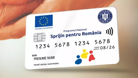 Valoarea cardurilor sociale se va înjumătăți. Guvernul a decis să acorde doar 125 lei românilor