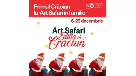 Art Safari Christmas Edition - Teatru de păpuși colinde și ateliere de artă pentru toată familia  în perioada 6-22 decembrie