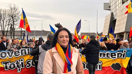 Laura Gherasim candidat AUR la Europarlamentare mesaj de Ziua Națională a României