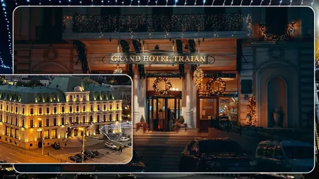 Ieșenii pot petrece o noapte de poveste la Grand Hotel Traian Petrecerea dintre ani va fi un adevărat spectacol - FOTOVIDEO