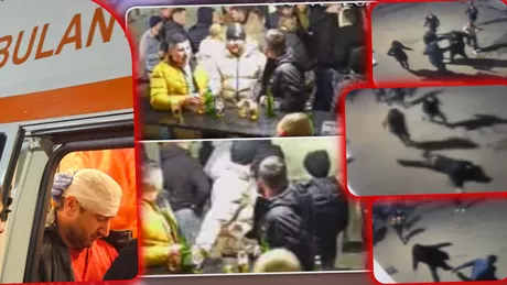 Bătaie ca în filme într-un bar din Iași Totul a fost înregistrat de camerele de supraveghere Iată imaginile groazei - FOTO VIDEO UPDATE
