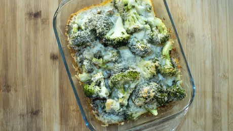 Broccoli gratinat. O rețetă sănătoasă potrivită pentru persoanele aflate la dietă