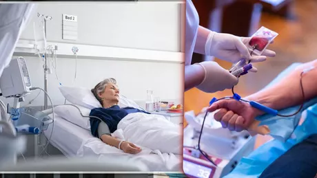 Disperare fără margini pentru bolnavii din spitalele din Iași O femeie diagnosticată cu leucemie așteaptă în zadar ca cineva să doneze trombocite pentru ea - FOTO