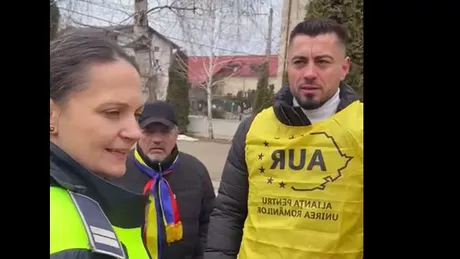 Protest pașnic al AUR în comuna Miroslava Vrem o schimbare pentru comună - VIDEO