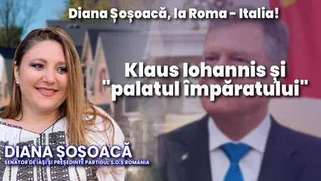 LIVE VIDEO - Senatorul de Iași Diana Șoșoacă - lider S.O.S. România în direct și exploziv de la Roma pentru emisiunea BZI LIVE
