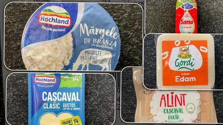 Voi știți ce mâncați Produse lactate cu cheag de sinteză și clorură de calciu comercializate în Iași. Specialist Poate cauza reacții alergice - FOTO