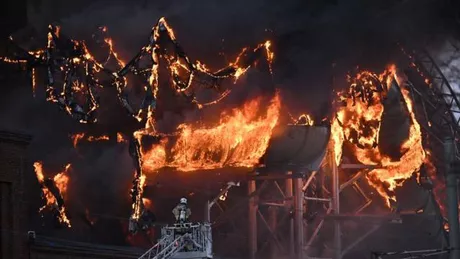Un incendiu a izbucnit în cel mai mare parc de distracţii din Suedia - VIDEO