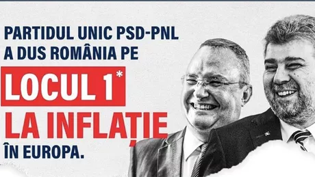 Ciuma roșie PSD și febra galbenă PNL bagă țară în faliment. Eurostat confirmă că România are cea mai mare rată de inflație din Europa