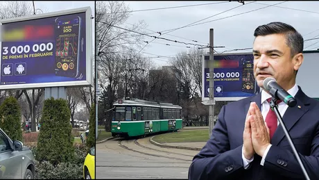 Opriți reclamele la jocurile de noroc în Iași Primarul Mihai Chirica doarme în Palatul Roznovanu în timp ce orașul este acaparat de aceste mesaje - FOTO