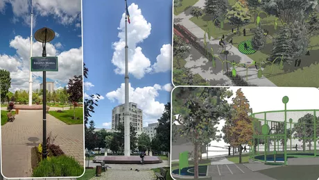 Parcul Regina Maria din Iași va fi transformat radical Proiectul prevede o zonă pentru sport și locuri de joacă pentru copii pe o suprafață de 9.000 de metri pătrați - FOTO