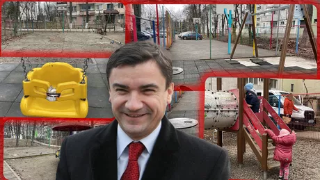 Nu este o glumă Chiar așa arată parcurile din Iași în 2024. Doar printr-o minune copiii scapă cu viață - FOTO