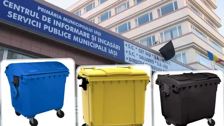 Salubris schimbă containerele de gunoi din Iași. Compania cumpără 3.905 bucăți pentru 292 de mii de euro - FOTO