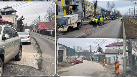 Străzile din Iași încă sunt pline de gropi iar primăria nu are nicio reacție. Echipajele de la Citadin au anunțat că au terminat toate reparațiile - FOTO