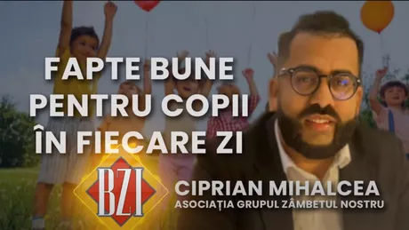 LIVE VIDEO - Ciprian Mihalcea discută la BZI LIVE despre fapte bune și acte de caritate