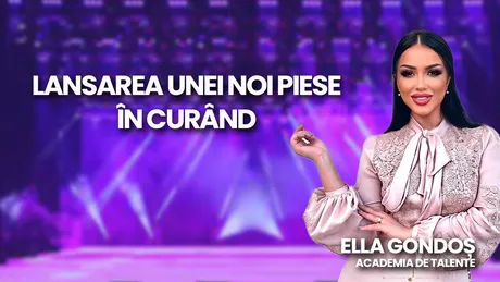 LIVE VIDEO - Ella Gondoș vorbește la BZI LIVE despre lansarea noii sale piese și Academia de Talente pe care o deține - FOTO