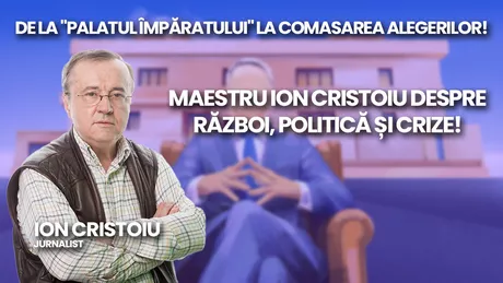 LIVE VIDEO - Unul dintre cei mai mari jurnaliști din România maestrul Ion Cristoiu revine într-un nou dialog de zile mari doar la BZI LIVE