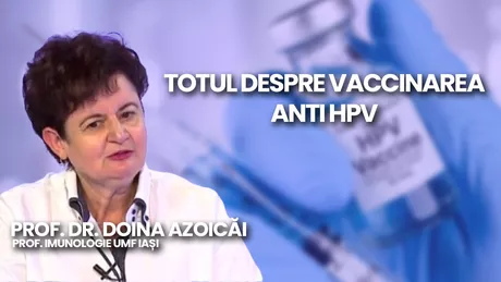 LIVE VIDEO - Prof. dr. Doina Azoicăi prof. imunologie UMF Iași discută în platoul BZI LIVE despre vaccinarea anti HPV - FOTO