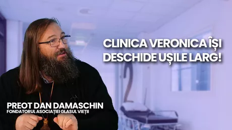 LIVE VIDEO - Preotul Dan Damaschin fondatorul Asociației Glasul Vieții discută în emisiunea BZI LIVE despre inaugurarea Clinicii Veronica  