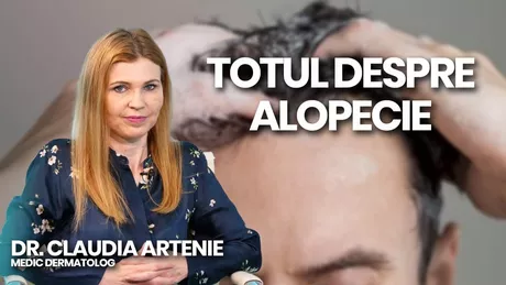 LIVE VIDEO - Dr. Claudia Artenie medic primar dermatovenerologie discută în emisiunea de sănătate BZI LIVE despre tipurile de alopecie și cauzele acestora