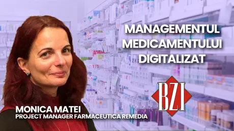 LIVE VIDEO - Monica Matei - Project Manager Remedia S. A discută în emisiunea BZI LIVE despre managementul digitalizat al medicamentului - FOTO